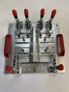 Nullteillehre mit ergonomischem Griff – präzise Kontur und hochwertige Oberfläche